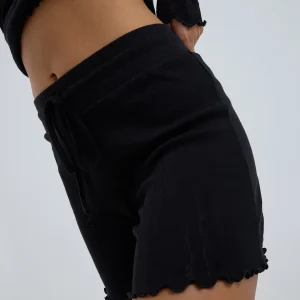 Jacquard Shorts | Bomuld - Sort