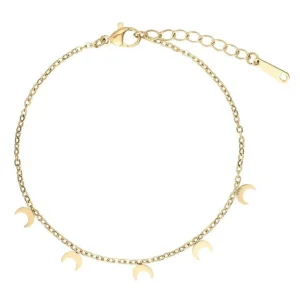 Smykkeli Copenhagen Armbånd - Oslo Moon - Gold Colour
